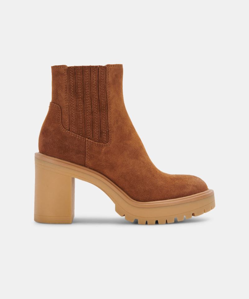 Dolce Vita - Caster H2o Booties Camel Suede [Dolcevita108] - $96.99 ...
