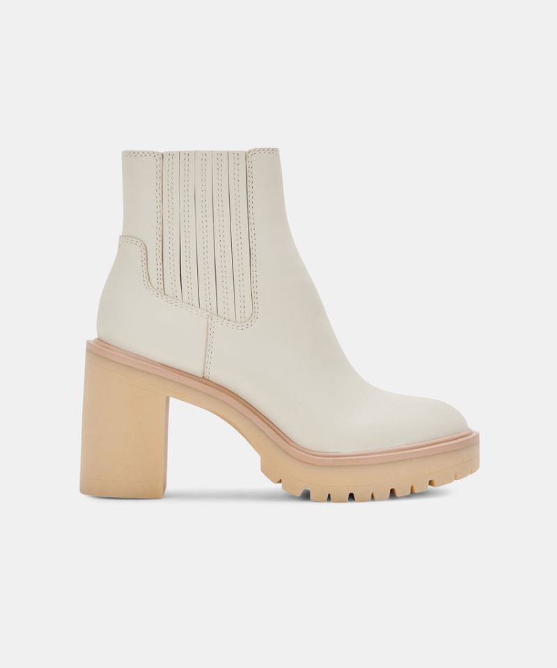 Dolce Vita - Caster H2o Booties Ivory Leather [Dolcevita15] - $96.99 ...